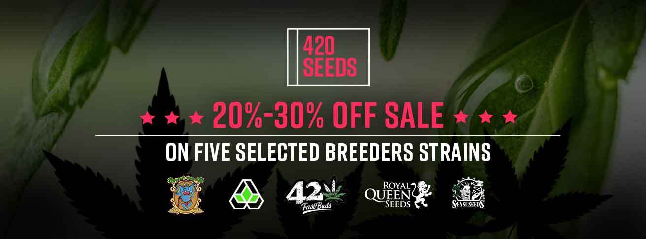 Cannabis Breeder Sale 30% off